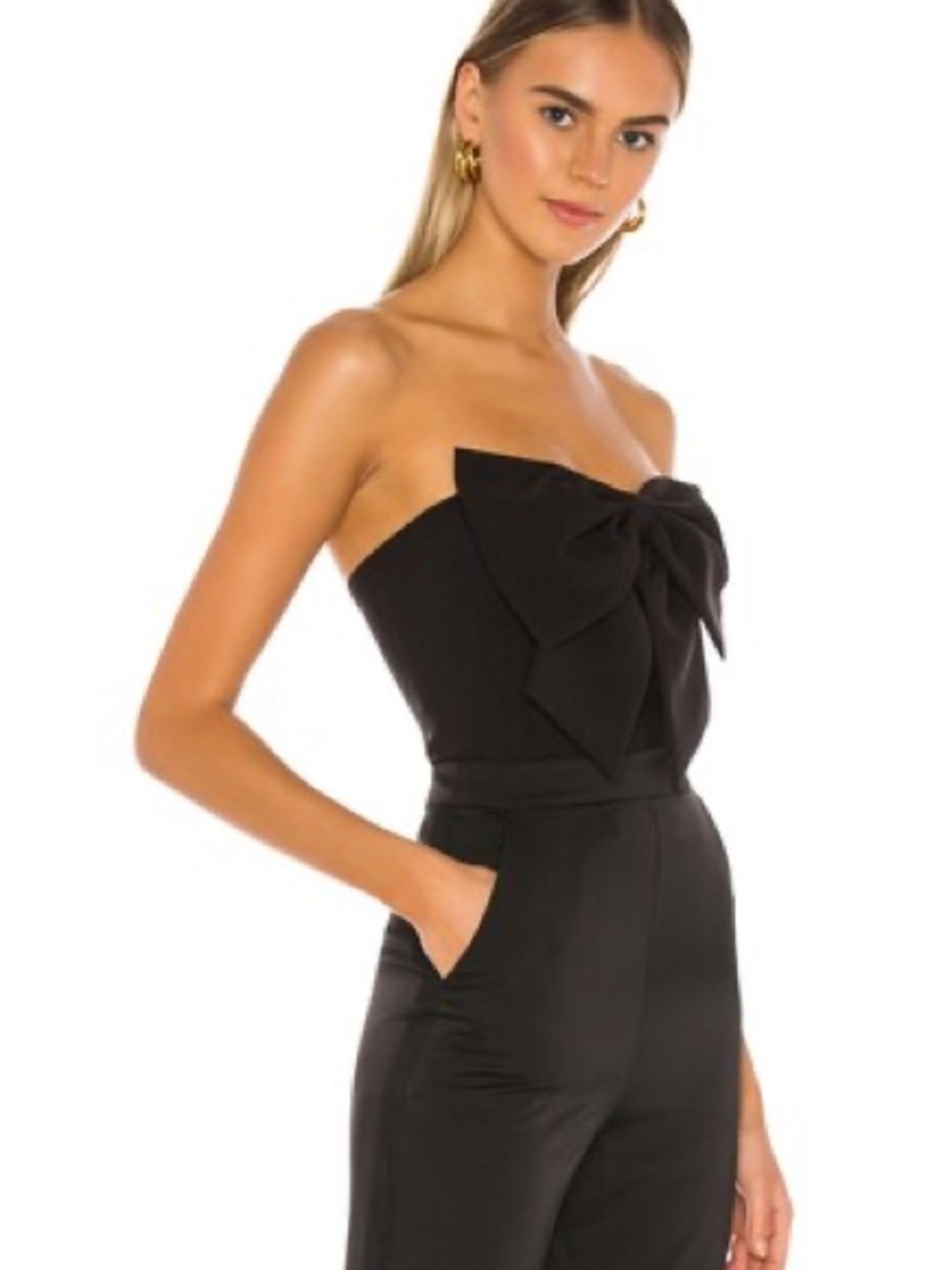 NBD Tavira top in black size S